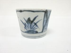 古伊万里　染付　蕎麦猪口